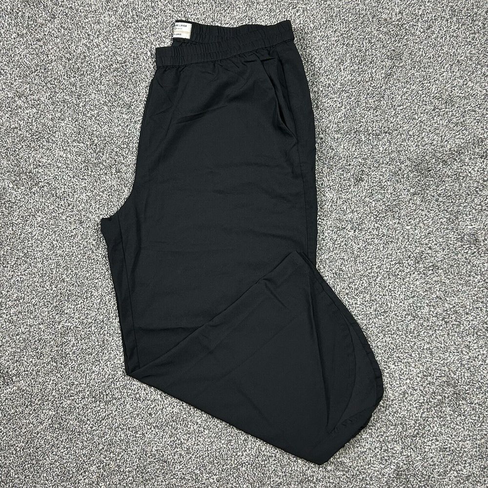 Marine Layer Black Relaxed Jogger Pants